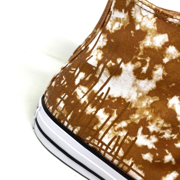 Converse Ctas High Top Shoes Men’s Size Canvas Warm Tan White Skate A06004C - Picture 5 of 11